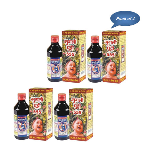 Shri Ram Ayurveda Bhawan Mugli Ghutti 555 100 Ml (Pack Of 4)