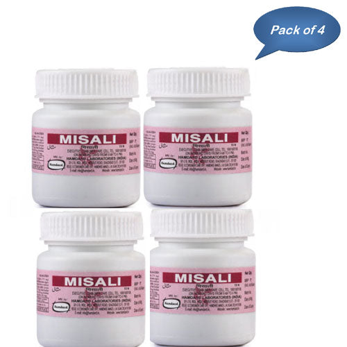 Hamdard Misali 15 Tablets (Pack of 4)