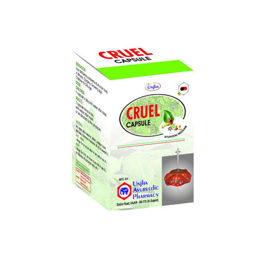 Unjha Ayurvedic Pharmacy Cruel 30 Capsules