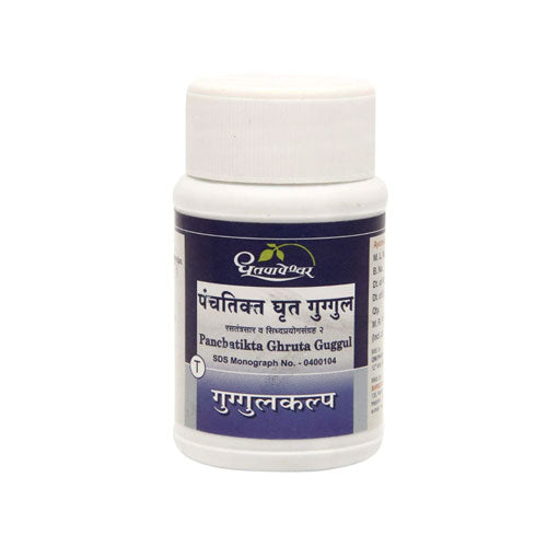 Dhootapapeshwar Panchatikta Ghruta Guggul 60 Tablets