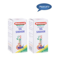 Baidyanath (Jhansi) Tal Sindoor 1 Gm - Pack of 2 | Classical Ayurvedic Herbo-Mineral Respiratory & Urinary Health Bhasma