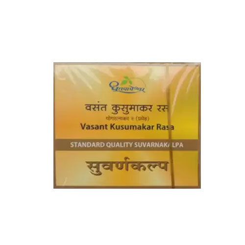 Dhootapapeshwar Vasant Kusumakar Ras (Standard) 60 Tablets