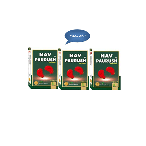 Ambic Nav Paurush 30 Capsules & Tablets (Pack Of 3)