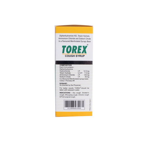 Torque Ayurveda Torex Herbal Cough Syrup 100 Ml (Pack Of 2)