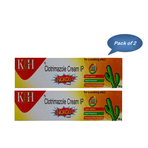 Koye Pharma Nokout Cream 25 Gm (Pack of 2)