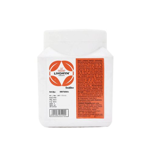 Charak Pharma Livomyn 500 Tablets