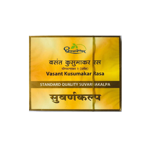 Dhootapapeshwar Vasant Kusumakar Rasa (Standard) 30 Tablets