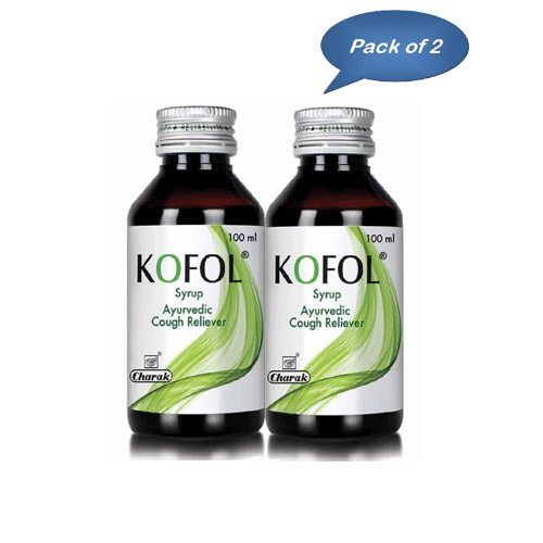 Charak Pharma Kofol Cough Syrup 100 Ml (Pack of 2)