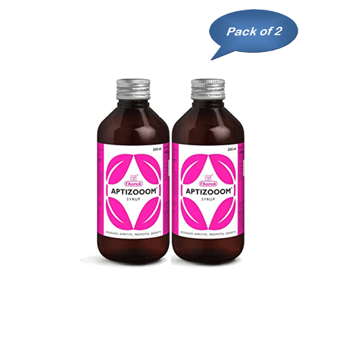 Charak Pharma Aptizooom Syrup  200 Ml (Pack of 2)