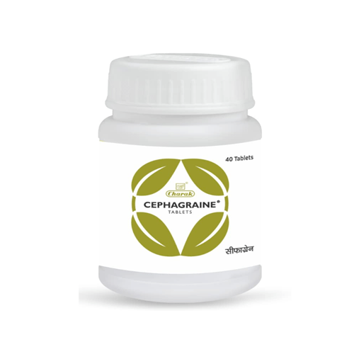 Charak Pharma Cephagraine 40 Tablets