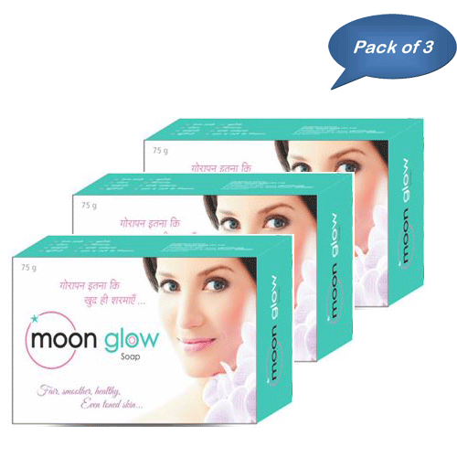 Afkinz Suisse Moon Glow Soap 75 Gm (Pack Of 3)