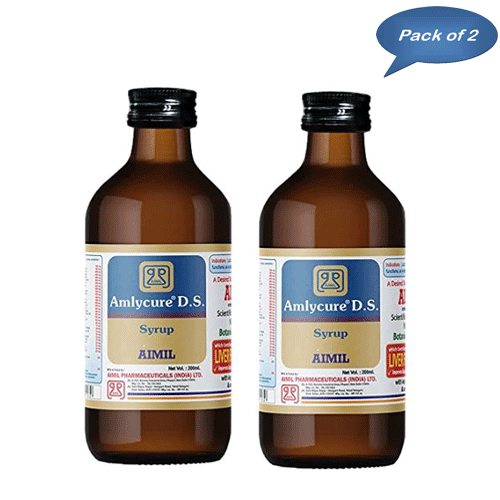 Aimil Amlycure D.S Syrup 200 Ml (Pack Of 2)