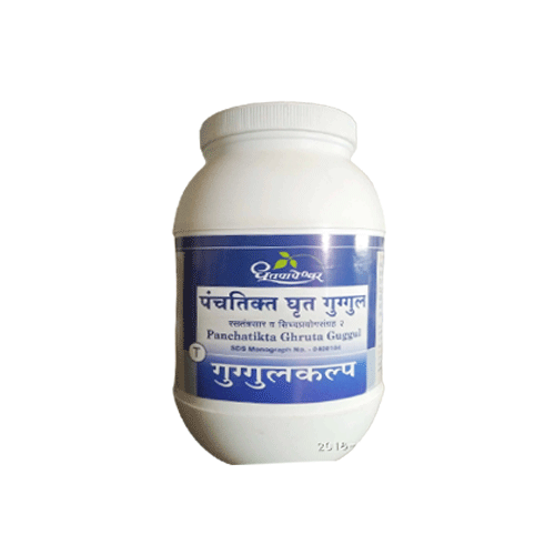 Dhootapapeshwar Panchatikta Ghruta Guggul 1000 Tablets