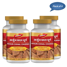 Dabur Arjun Chhal Churna 100 Gm (Pack Of 4)