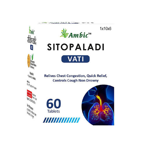 Ambic Sitopaladi 60 Tablets