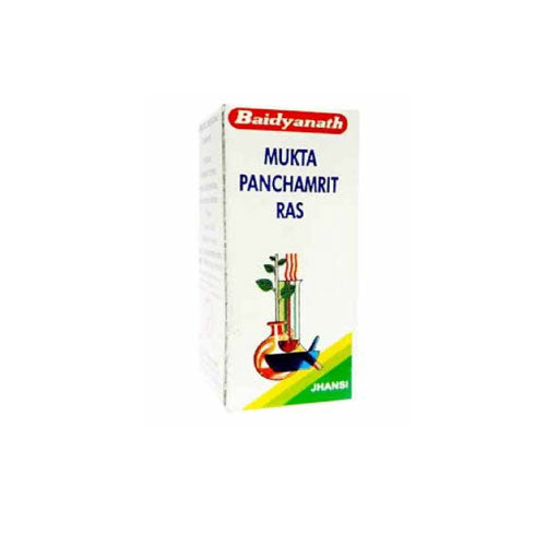 Baidyanath (Jhansi) Mukta Panchamrit Ras 10 Tablets