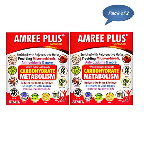 Aimil Amree Plus 20 Capsules (Pack of 2)