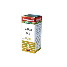Load image into Gallery viewer, Baidyanath (Jhansi) Rasraj Ras With Gold 25 Tablets
