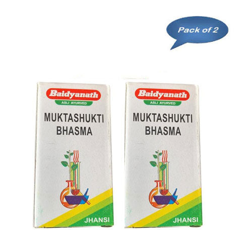 Baidyanath (Jhansi) Muktashukti Bhasma 5 Gm (Pack of 2)