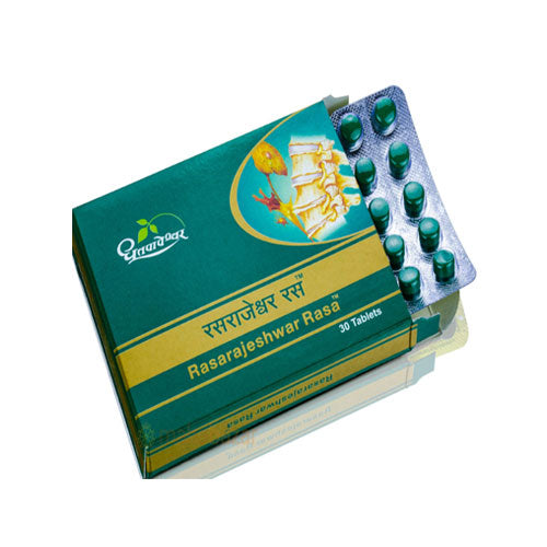 Dhootapapeshwar Rasarajeshwar Rasa 30 Tablets