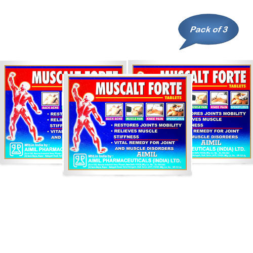 Aimil Muscalt Forte 30 Tablets (Pack of 3)