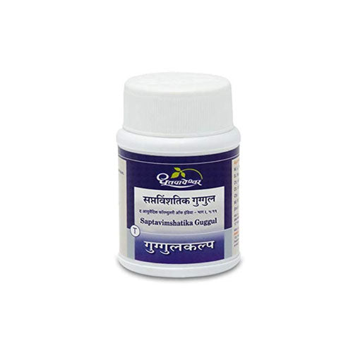 Dhootapapeshwar Saptavimshatika Guggul 60 Tablets