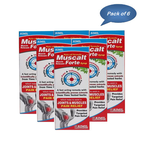 Aimil Muscalt Forte Syrup 200 Ml (Pack Of 6)