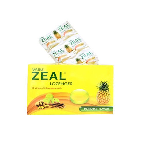 Vasu Zeal Lozenges 6 Tablets (Pack Of 4)