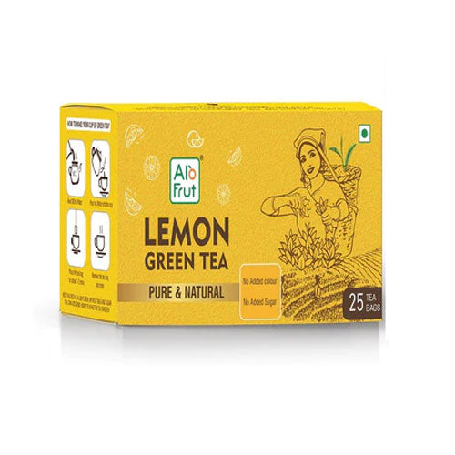 Axiom Ayurveda Lemon Green Tea Pure Natural Tea 25 Bags