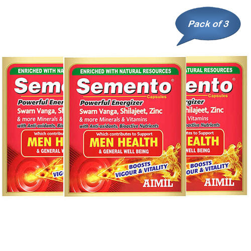 Aimil Semento 20 Capsules (Pack of 3)