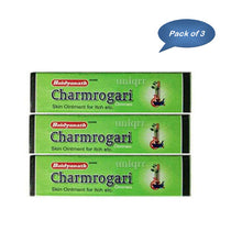 Baidyanath (Jhansi) Charmrogari Ointment 15 Gm - Pack of 3 | Classical Ayurvedic Skin Disease, Eczema & Psoriasis Ointment
