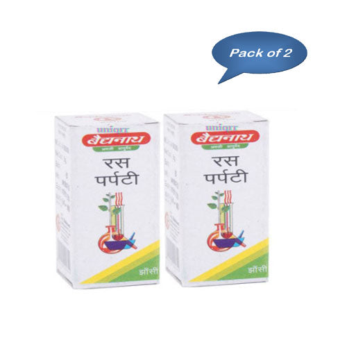 Baidyanath (Jhansi) Ras Parpati Ras 5 Gm (Pack of 2)