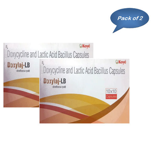 Koye Pharma Doxylaj-Lb 10 Capsules (Pack of 2)