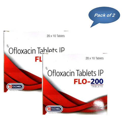 Olzwell Flo-200 10 Tablets (Pack of 2)