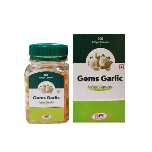 Opi Group Gems Garlic Softgel 100 Capsules