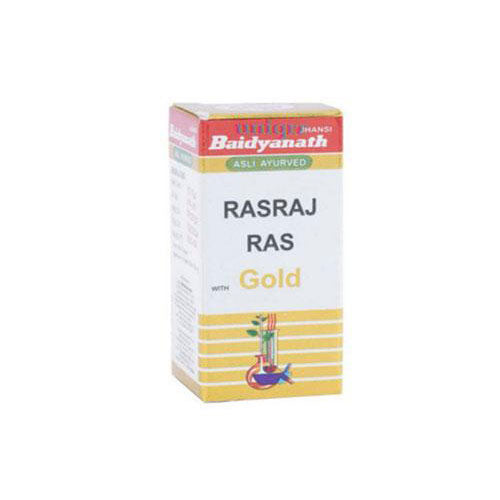 Baidyanath (Jhansi) Rasraj Ras (Gold) 10 Tablets