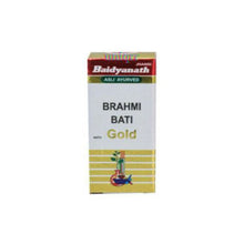 Baidyanath (Jhansi) Brahmi Bati Gold 5 Tablets | Classical Ayurvedic Gold Bhasma Brain & Memory Tonic Mini Pack