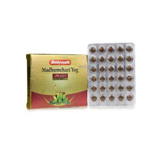 Baidyanath (Jhansi) Madhumehari Yog With Gold 30 Tablets