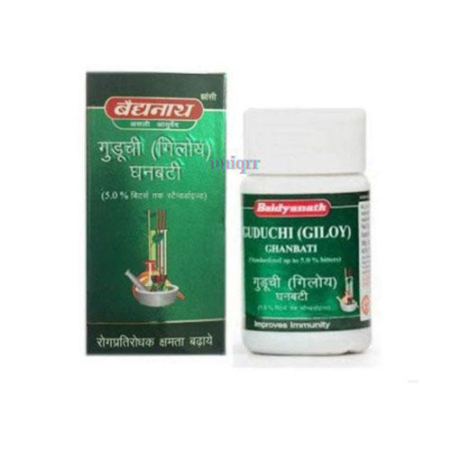 Baidyanath (Jhansi) Guduchi Giloy Ghan Bati 60 Tablets
