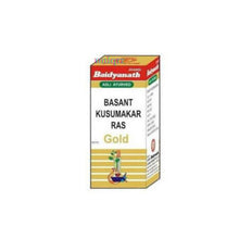 Baidyanath (Jhansi) Basant Kusumakar Ras Gold 5 Tablets | Classical Ayurvedic Gold Bhasma Rasayana Mini Pack