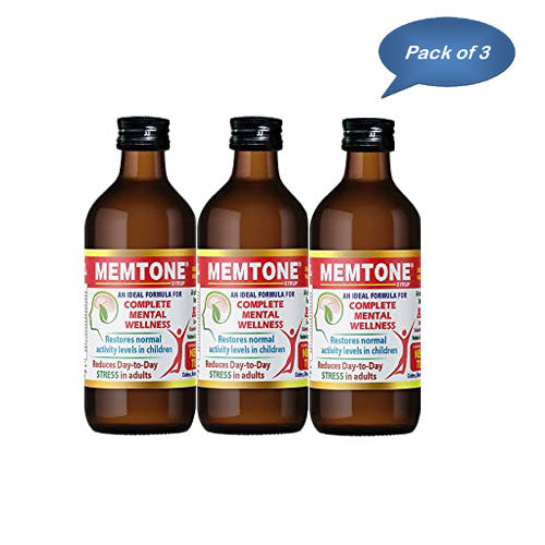 Aimil Memtone Syrup 200 Ml (Pack of 3)