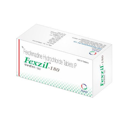 Fexzil-180 Mg 10 Tablets
