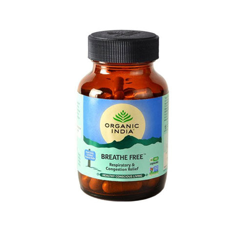 Organic India Breathe Free 60 Capsules