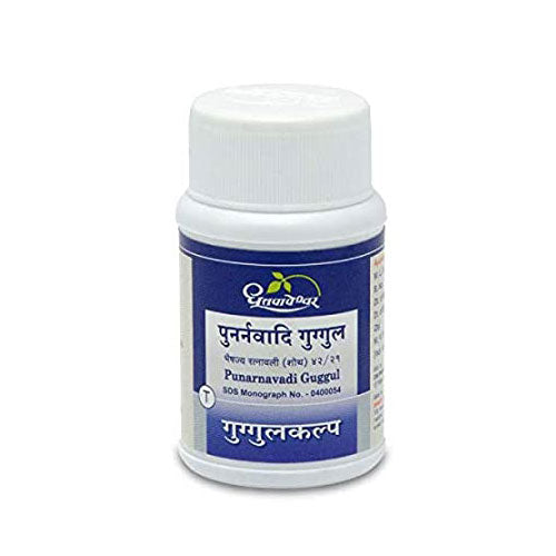 Dhootapapeshwar Punarnavadi Guggul 60 Tablets