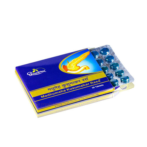 Dhootapapeshwar Madhumeh Kusumakar Ras 30 Tablets