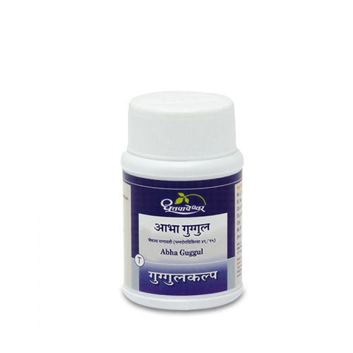 Dhootapapeshwar Abha Guggul 60 Tablets