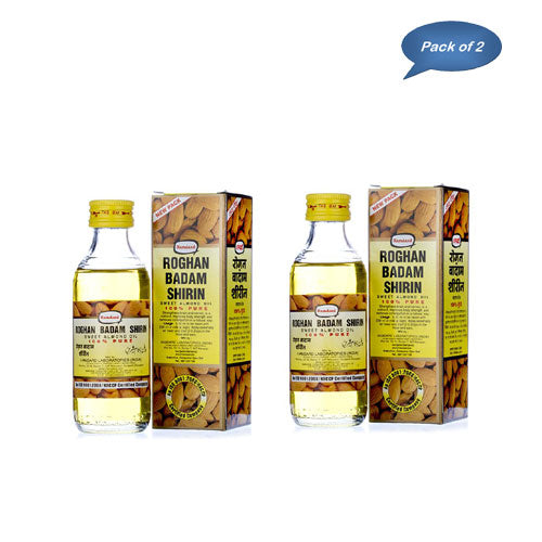 Hamdard Roghan Badam Shirin Oil 100 Ml (Pack Of 2)