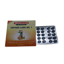 Baidyanath (Jhansi) Tapyadi Loha 20 Tablets | Classical Ayurvedic Copper-Iron Bhasma Anaemia, Liver & Skin Health Tablets