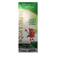 Opi Group Aqua's Digest Syrup 200 Ml | Ayurvedic Digestive Tonic, Appetite Stimulant & Gastric Health Syrup