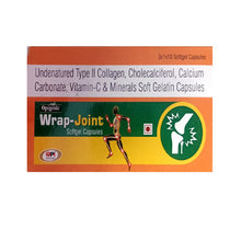 Opi Group Wrap-Joint Softgel 10 Capsules | Ayurvedic Glucosamine-Chondroitin-Collagen Joint & Cartilage Health Softgels